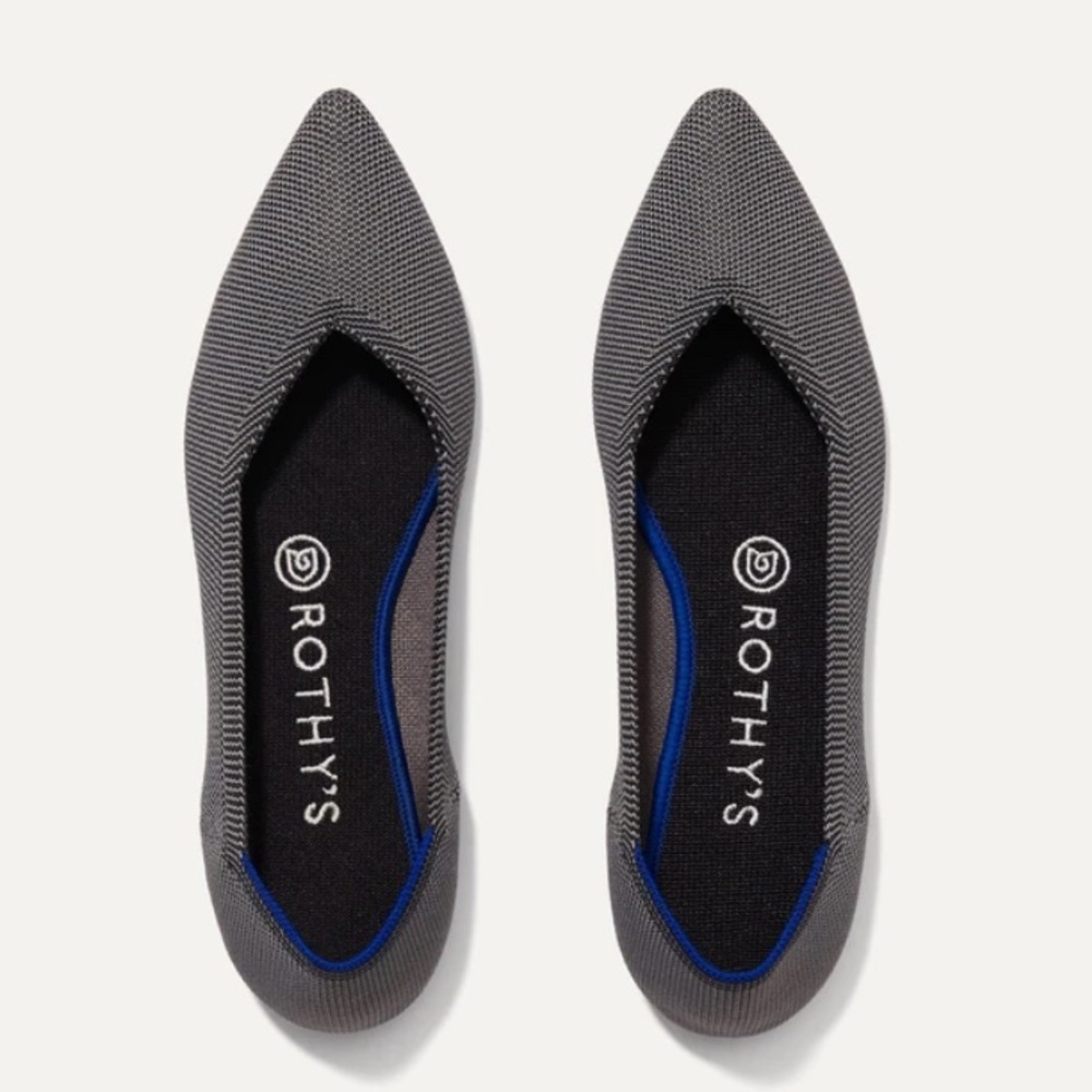 Rothy's Gray Flats